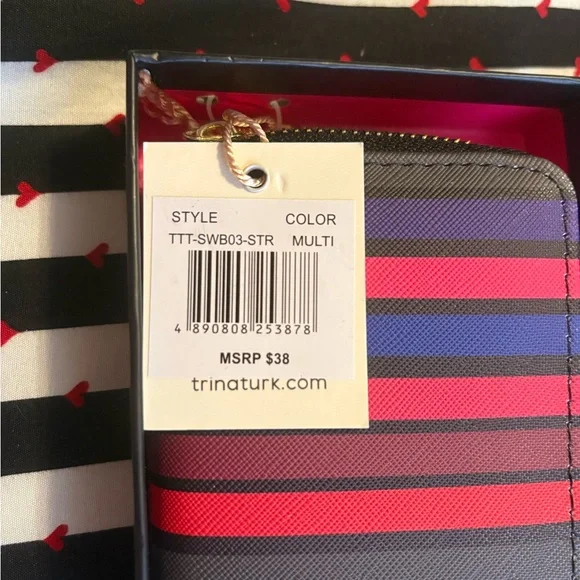 Trina Turk Multicolor Striped Wallet New with Tags!❤️ - Picture 6 of 8